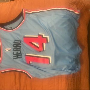 Miami vice blue Tyler herro jersey
